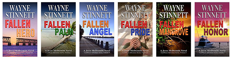 Wayne Stinnett book covers